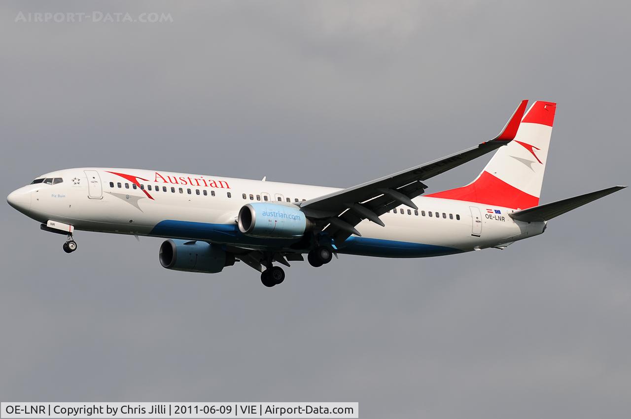 OE-LNR, 2005 Boeing 737-8Z9 C/N 33833, Austrian Airlines