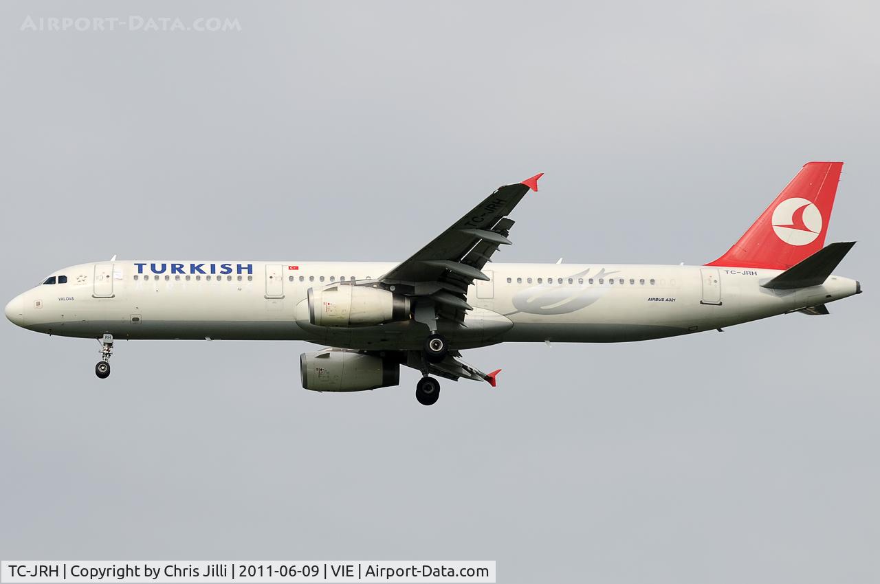 TC-JRH, 2008 Airbus A321-231 C/N 3350, Turkish Airlines