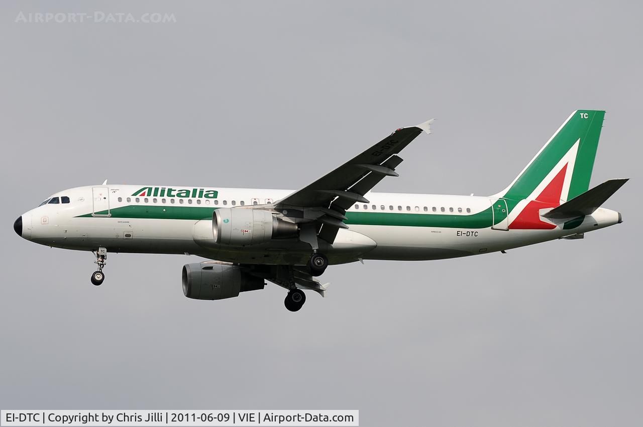 EI-DTC, 2009 Airbus A320-216 C/N 3831, Alitalia