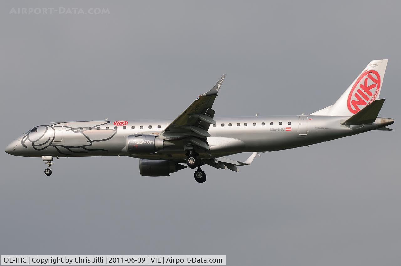 OE-IHC, 2010 Embraer 190LR (ERJ-190-100LR) C/N 19000349, NIKI