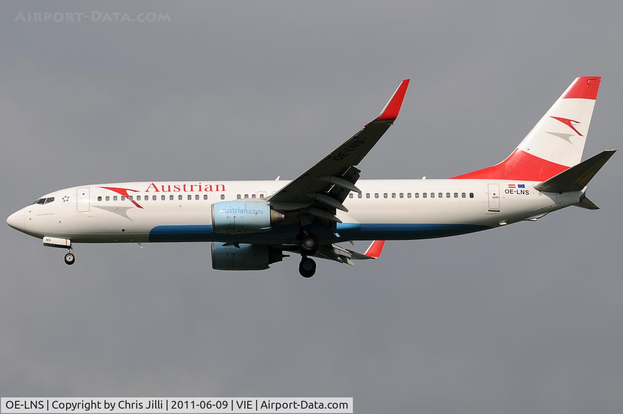 OE-LNS, 2005 Boeing 737-8Z9 C/N 34262, Austrian Airlines