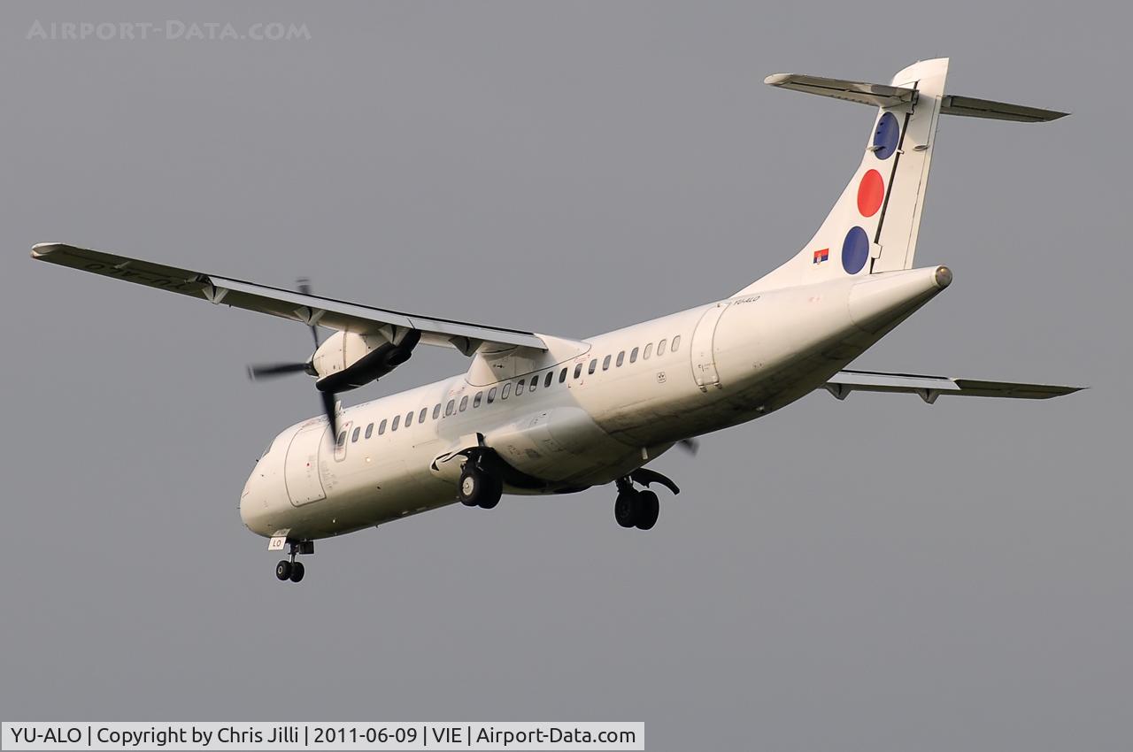 YU-ALO, 1990 ATR 72-202 C/N 186, JAT