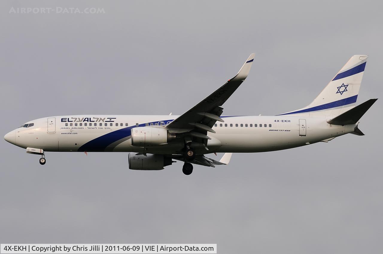 4X-EKH, 2009 Boeing 737-85P C/N 35458, El Al