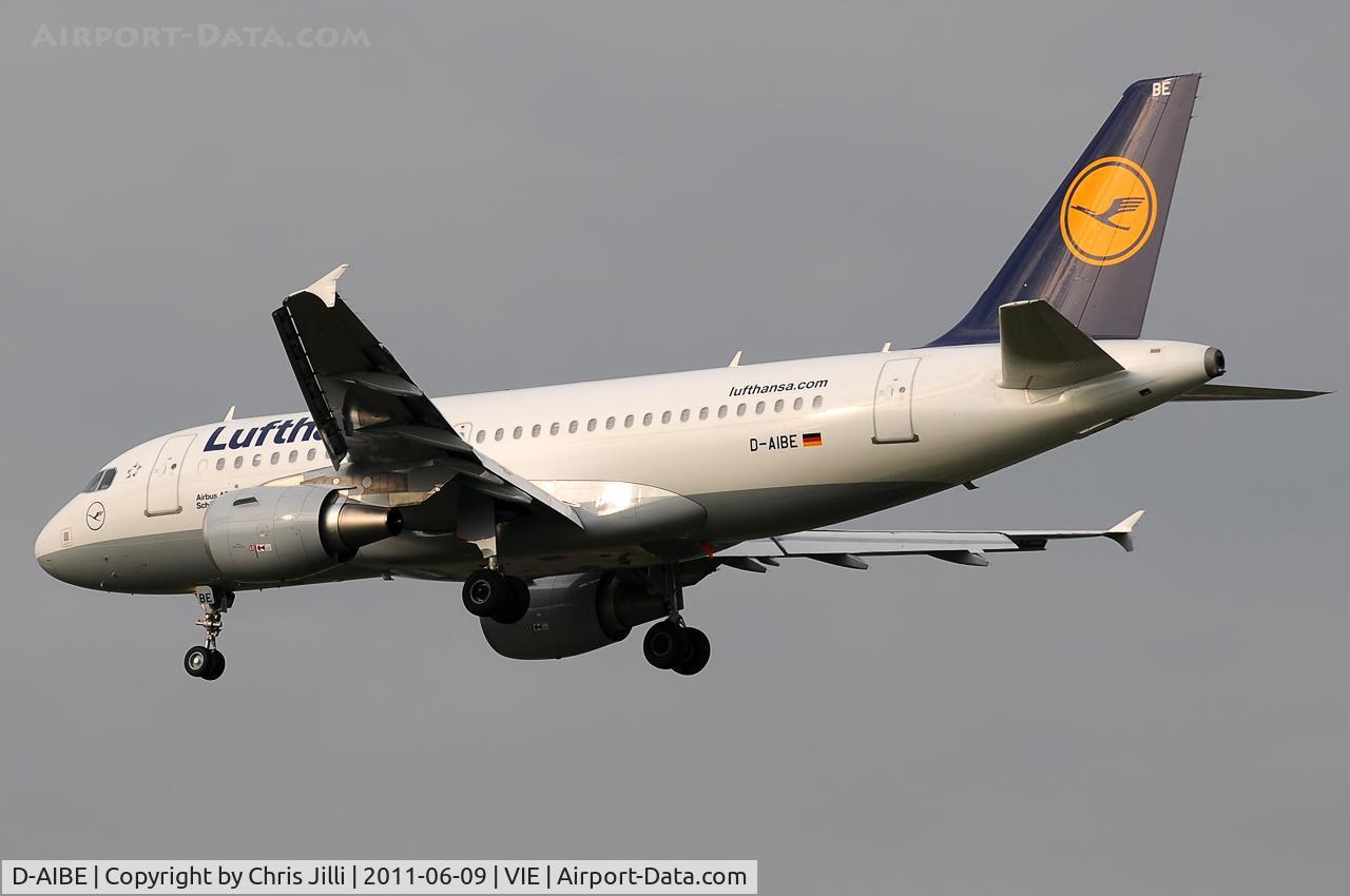 D-AIBE, 2010 Airbus A319-112 C/N 4511, Lufthansa