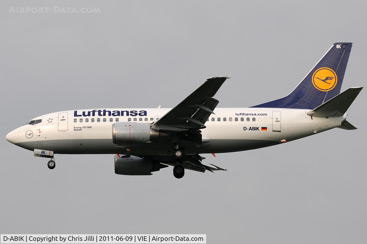 D-ABIK, 1991 Boeing 737-530 C/N 24823, Lufthansa