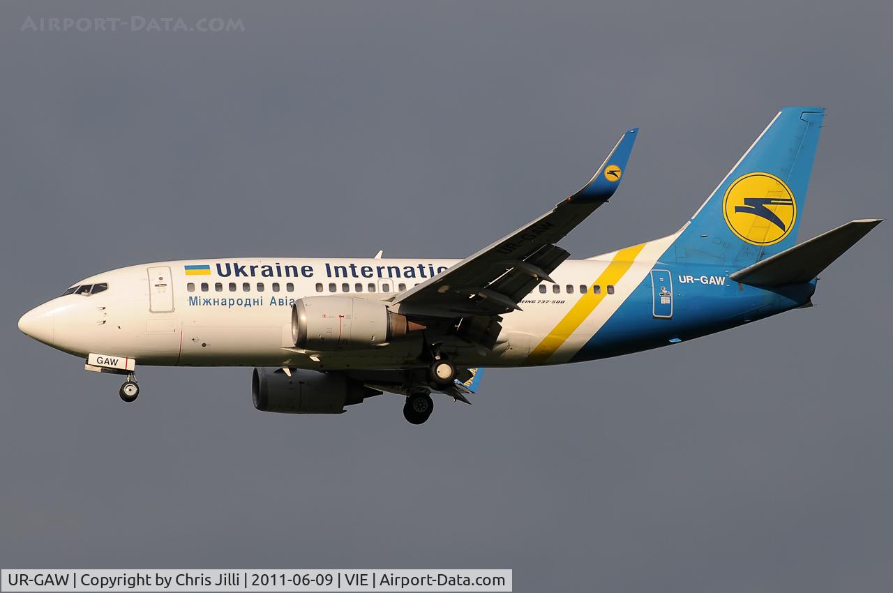 UR-GAW, 1991 Boeing 737-5Y0 C/N 24898, Ukraine International