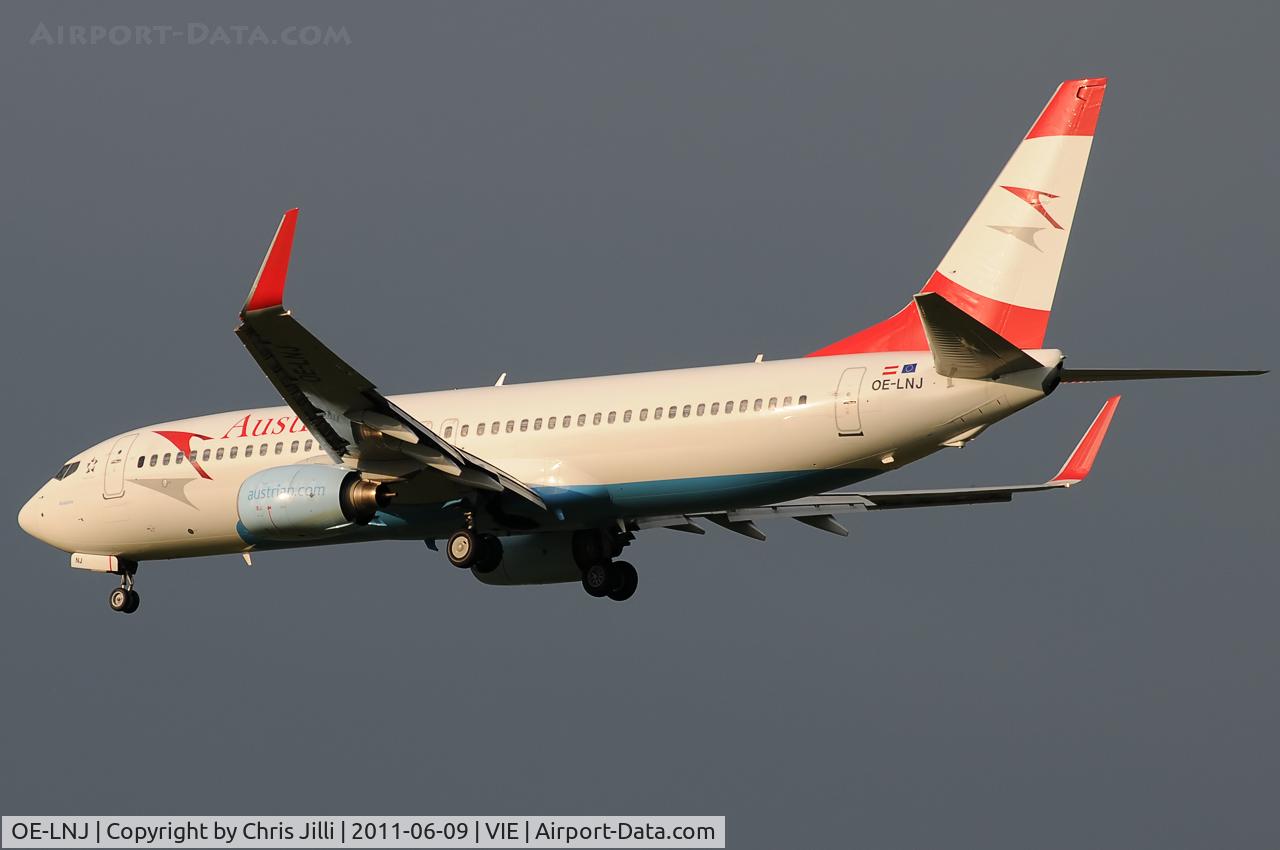 OE-LNJ, 1998 Boeing 737-8Z9 C/N 28177, Austrian Airlines