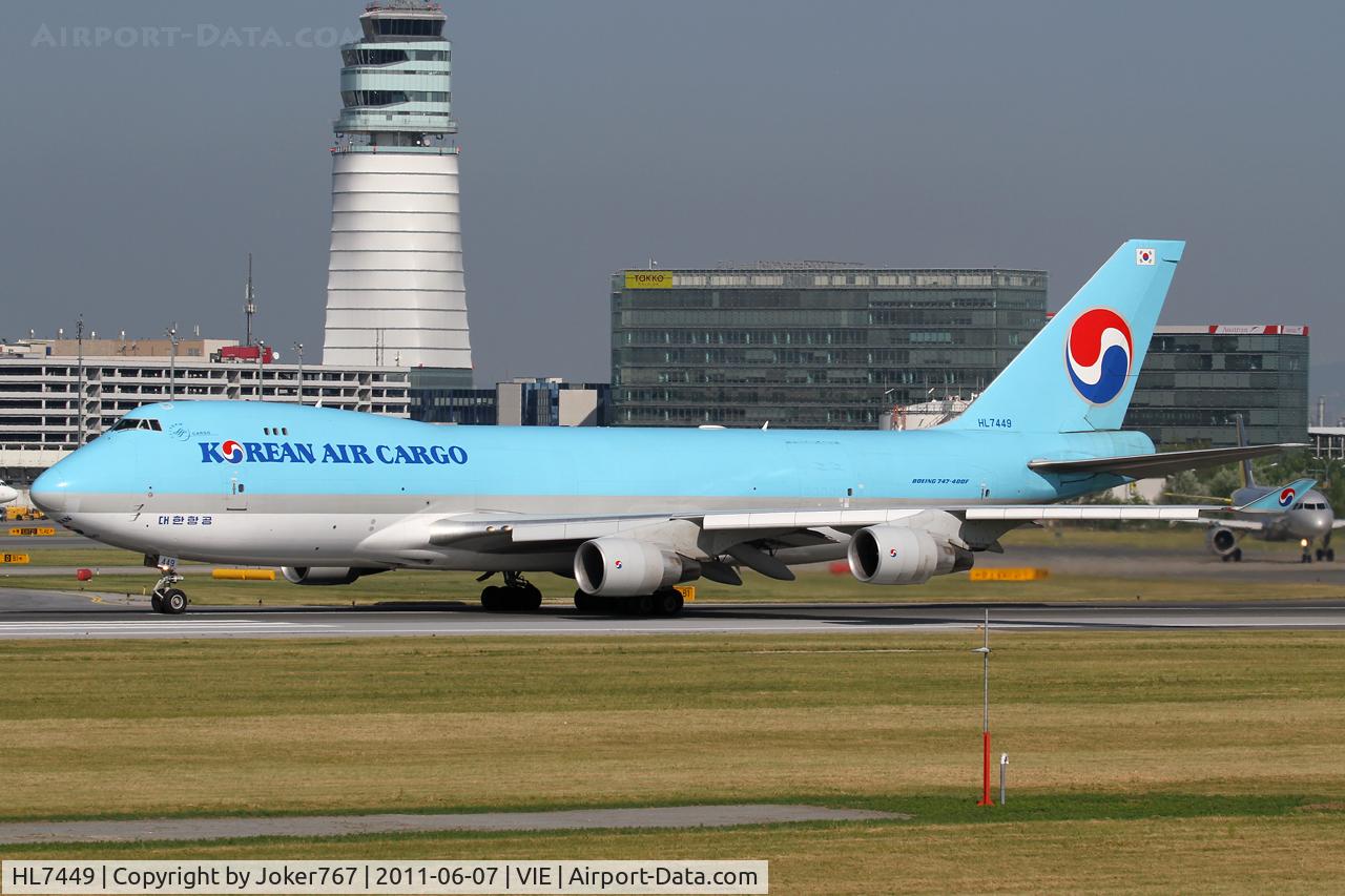 HL7449, 2000 Boeing 747-4B5F/SCD C/N 26411, Korean Air Cargo