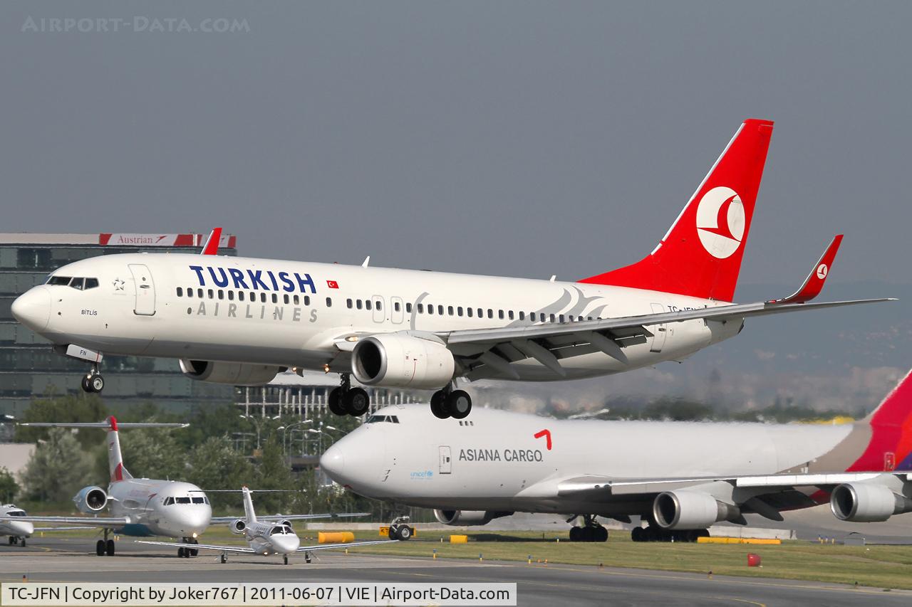 TC-JFN, 1999 Boeing 737-8F2 C/N 29776, Turkish Airlines