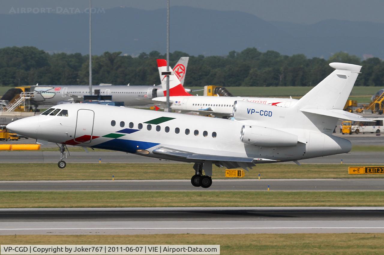 VP-CGD, 2000 Dassault Falcon 900EX C/N 65, Private