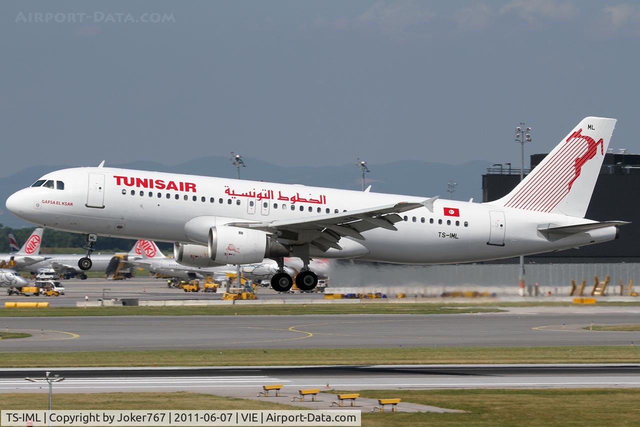 TS-IML, 1999 Airbus A320-211 C/N 0958, Tunisair