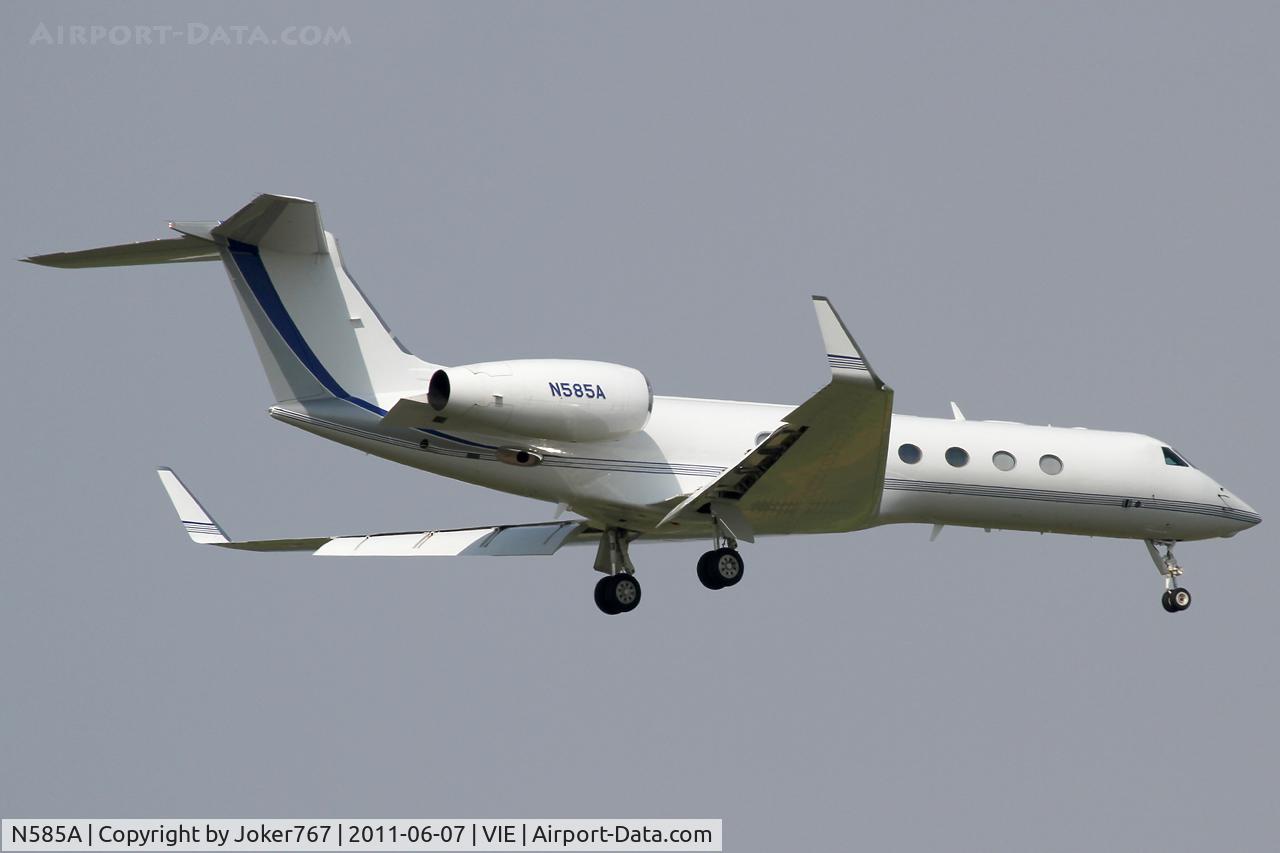 N585A, 2006 Gulfstream Aerospace GV-SP (G550) C/N 5110, Private