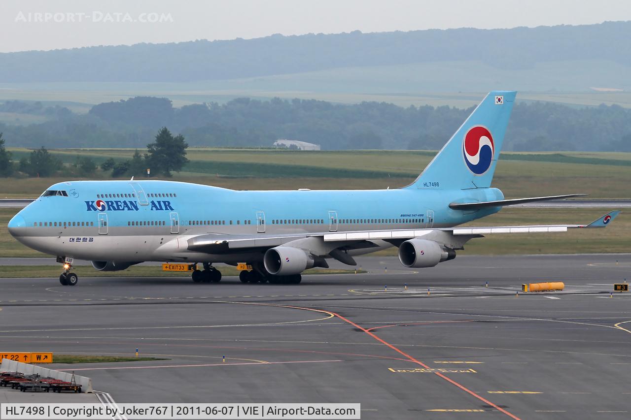 HL7498, 1996 Boeing 747-4B5 C/N 26402, Korean Air