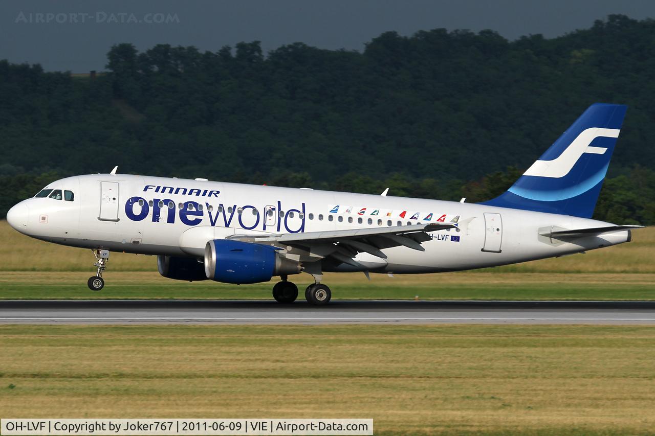 OH-LVF, 2002 Airbus A319-112 C/N 1808, Finnair