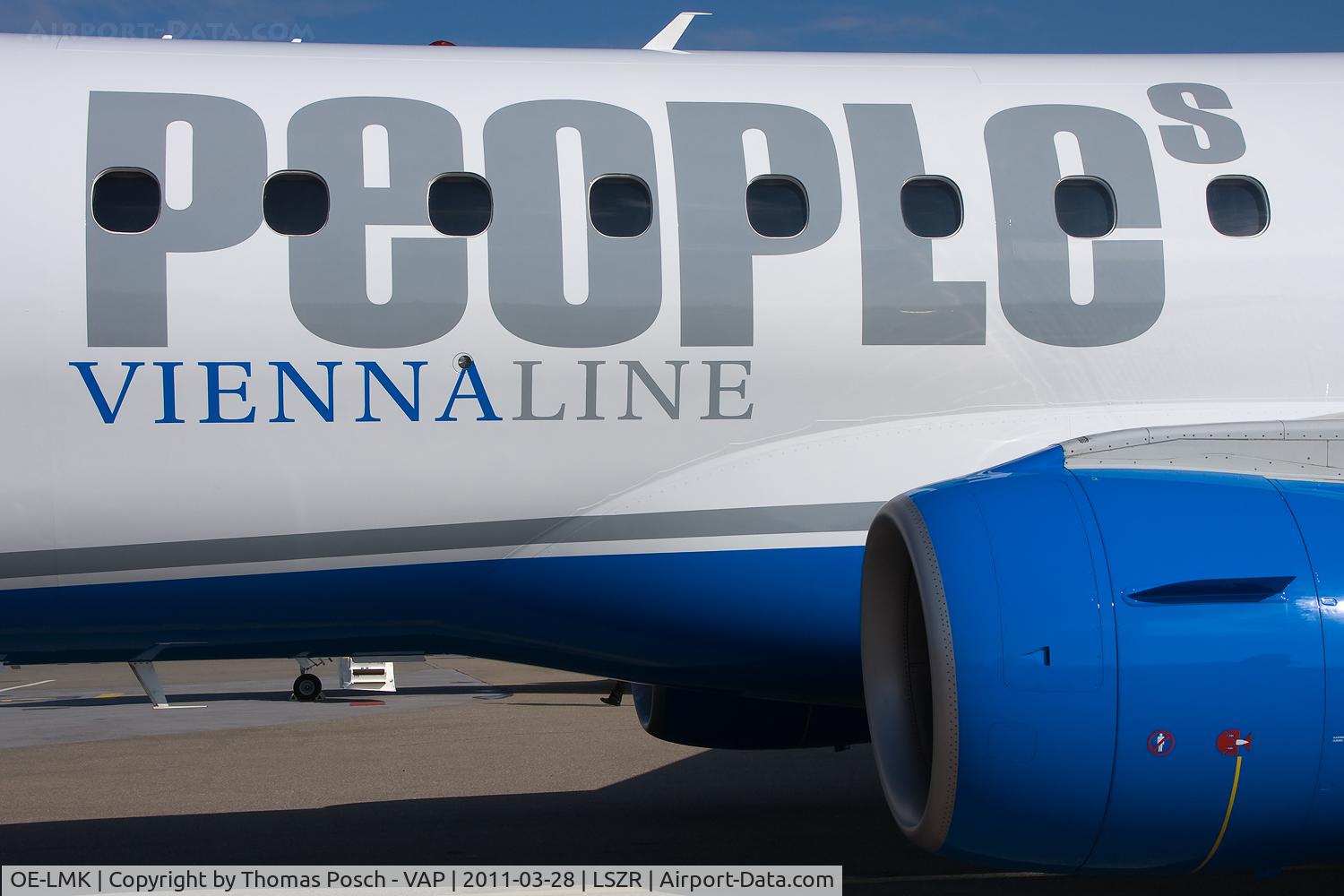 OE-LMK, 2006 Embraer 170LR (ERJ-170-100LR) C/N 17000150, People's Vienna Line