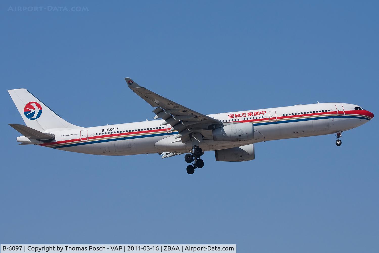 B-6097, 2007 Airbus A330-343X C/N 866, China Eastern Airlines