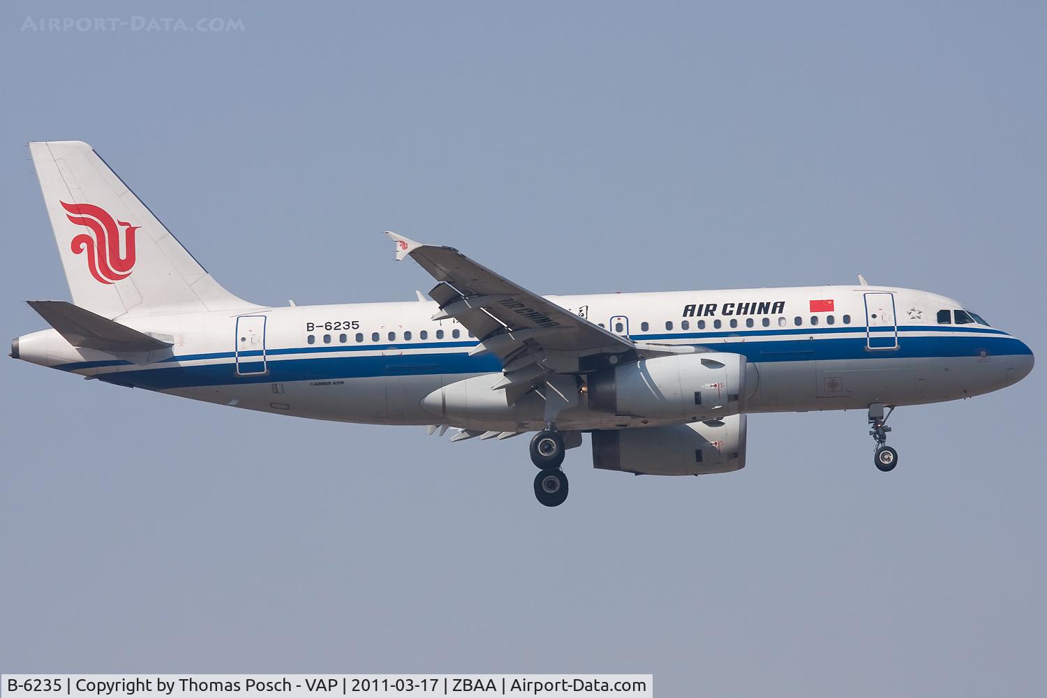 B-6235, 2007 Airbus A319-115 C/N 3195, Air China
