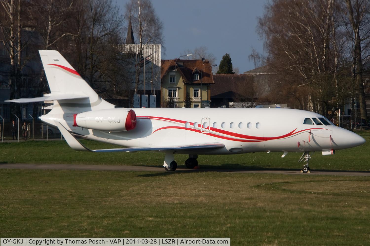 OY-GKJ, 2009 Dassault Falcon 2000LX C/N 195, Kirk Aviation
