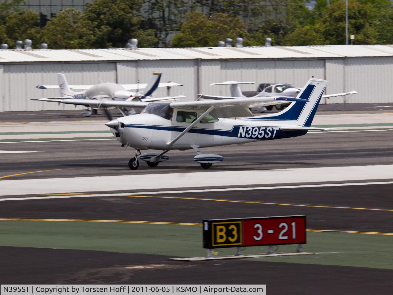 N395ST, 1973 Cessna 182P Skylane C/N 18262665, N395ST arriving on RWY 21