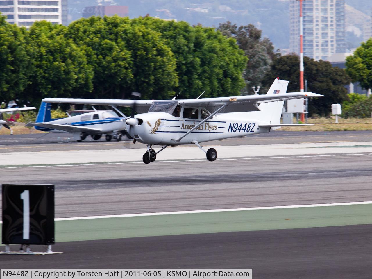 N9448Z, 1997 Cessna 172R C/N 17280279, N9448Z arriving on RWY 21