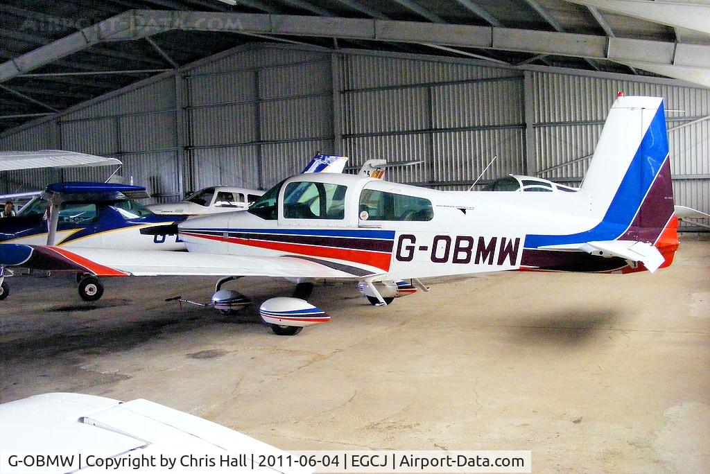 G-OBMW, 1975 Grumman American AA-5 Traveler C/N AA5-0805, Fretcourt Ltd