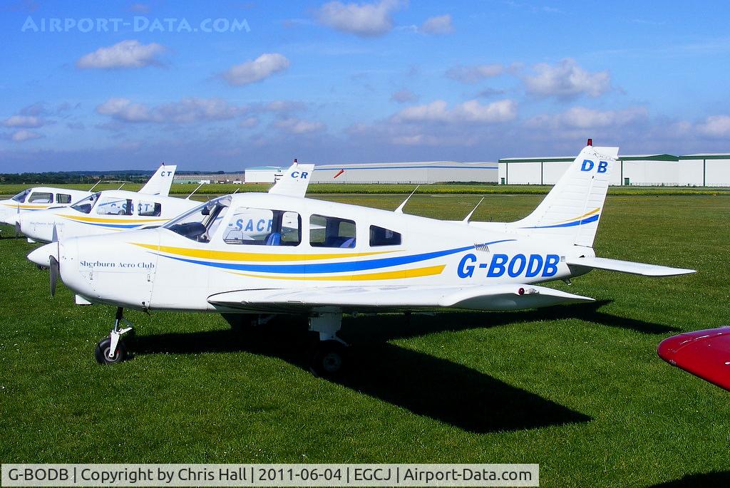 G-BODB, 1988 Piper PA-28-161 Cherokee Warrior II C/N 2816042, Sherburn Aero Club Ltd