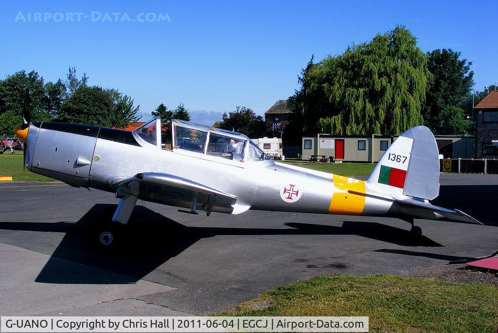 G-UANO, 1959 OGMA DHC-1 Chipmunk T.20 C/N OGMA-57, in Portuguese Air Force colours and wearing the serial 1367