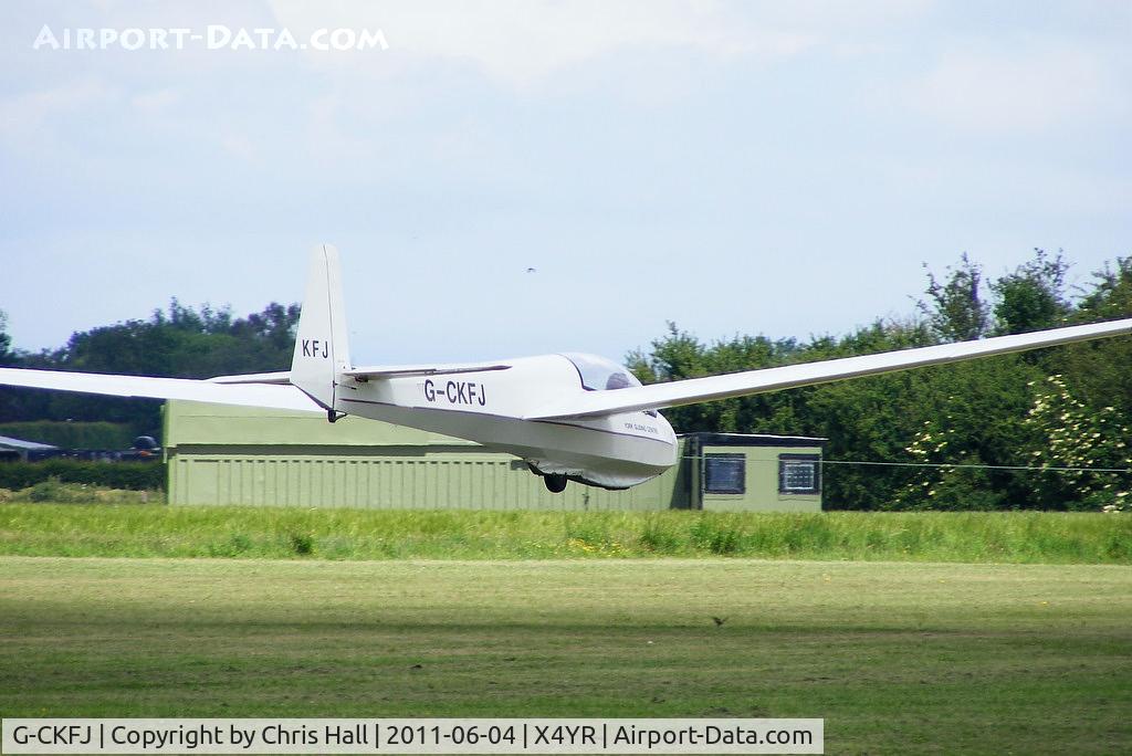 G-CKFJ, 1968 Schleicher ASK-13 C/N 13136, at the York Gliding Centre, Rufford