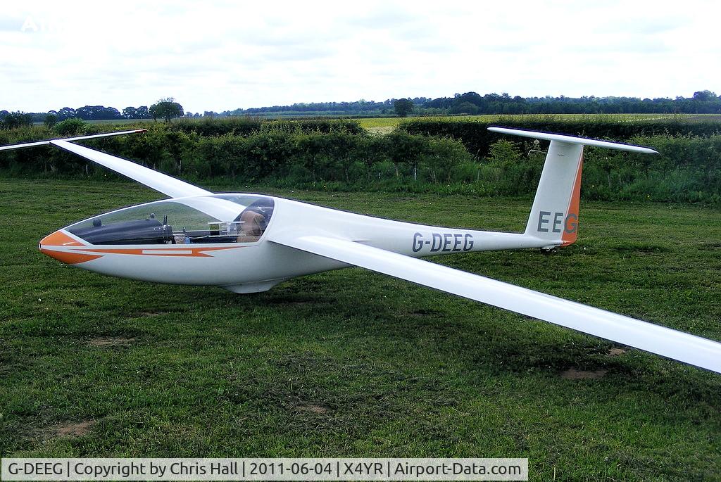 G-DEEG, 1979 Slingsby T-65C Sport Vega C/N 1922, at the York Gliding Centre, Rufford