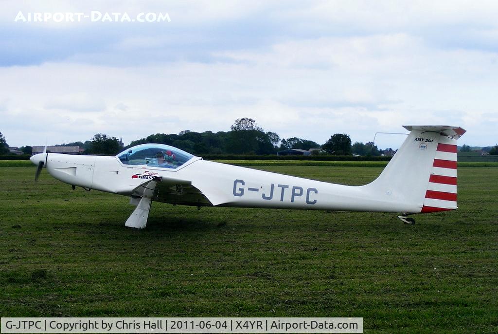 G-JTPC, 1996 Aeromot AMT-200 Super Ximango C/N 200.067, at the York Gliding Centre, Rufford