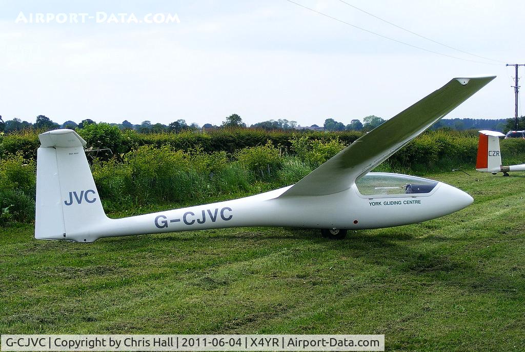 G-CJVC, 1987 PZL-Bielsko SZD-51-1 Junior C/N B-1799, at the York Gliding Centre, Rufford