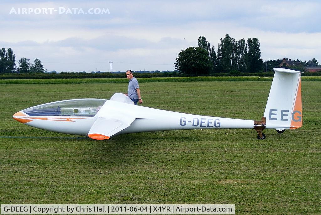 G-DEEG, 1979 Slingsby T-65C Sport Vega C/N 1922, at the York Gliding Centre, Rufford