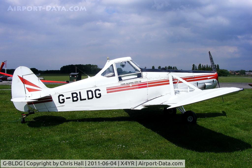 G-BLDG, 1968 Piper PA-25-235 Pawnee C/N 25-4501, at the York Gliding Centre, Rufford