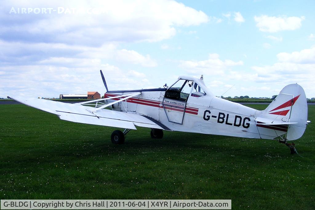 G-BLDG, 1968 Piper PA-25-235 Pawnee C/N 25-4501, at the York Gliding Centre, Rufford