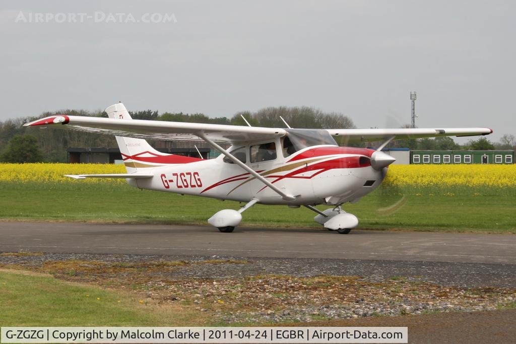 G-ZGZG, 2007 Cessna 182T Skylane C/N 18282036, Cessna 182T Skylane at Breighton Airfield in April 2011.