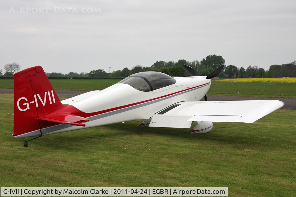 G-IVII, 2004 Vans RV-7 C/N PFA 323-14222, Vans RV-7 at Breighton Airfield in April 2011.