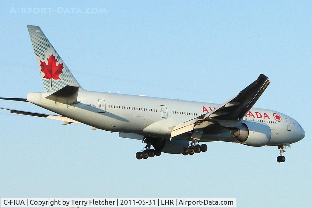 C-FIUA, 2007 Boeing 777-233/LR C/N 35239, Air Canada's 2007 Boeing 777-233LR, c/n: 35239