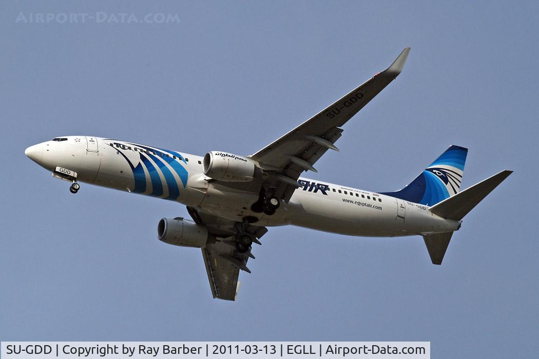 SU-GDD, 2009 Boeing 737-866 C/N 35566, Boeing 737-866 [35566] (Egypt Air) Home~G 13/03/2011