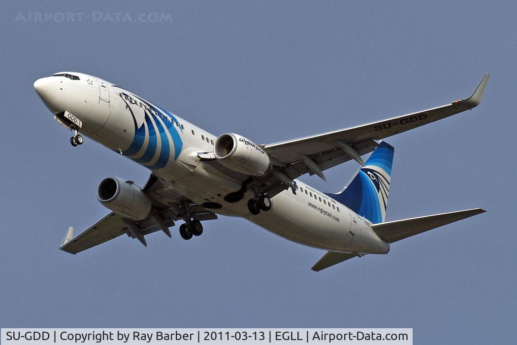 SU-GDD, 2009 Boeing 737-866 C/N 35566, Boeing 737-866 [35566] (Egypt Air) Home~G 13/03/2011