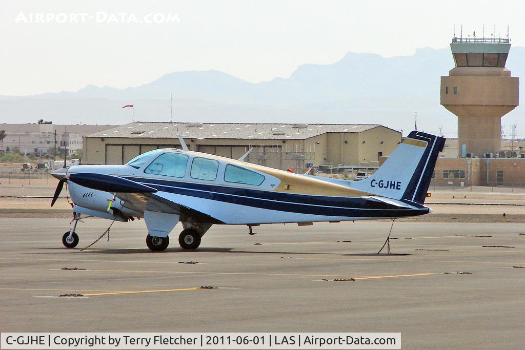 C-GJHE, 1979 Beech F33A Bonanza C/N CE-858, 1979 Beech F33A, c/n: CE 858 at North Las Vegas