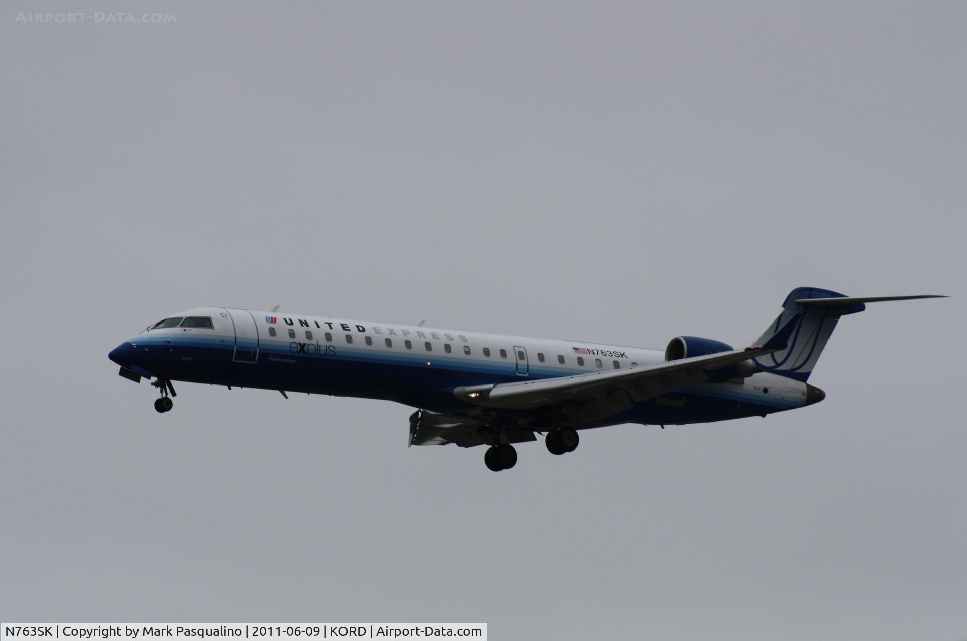 N763SK, 2005 Bombardier CRJ-701ER (CL-600-2C10) Regional Jet C/N 10228, CL-600-2C10