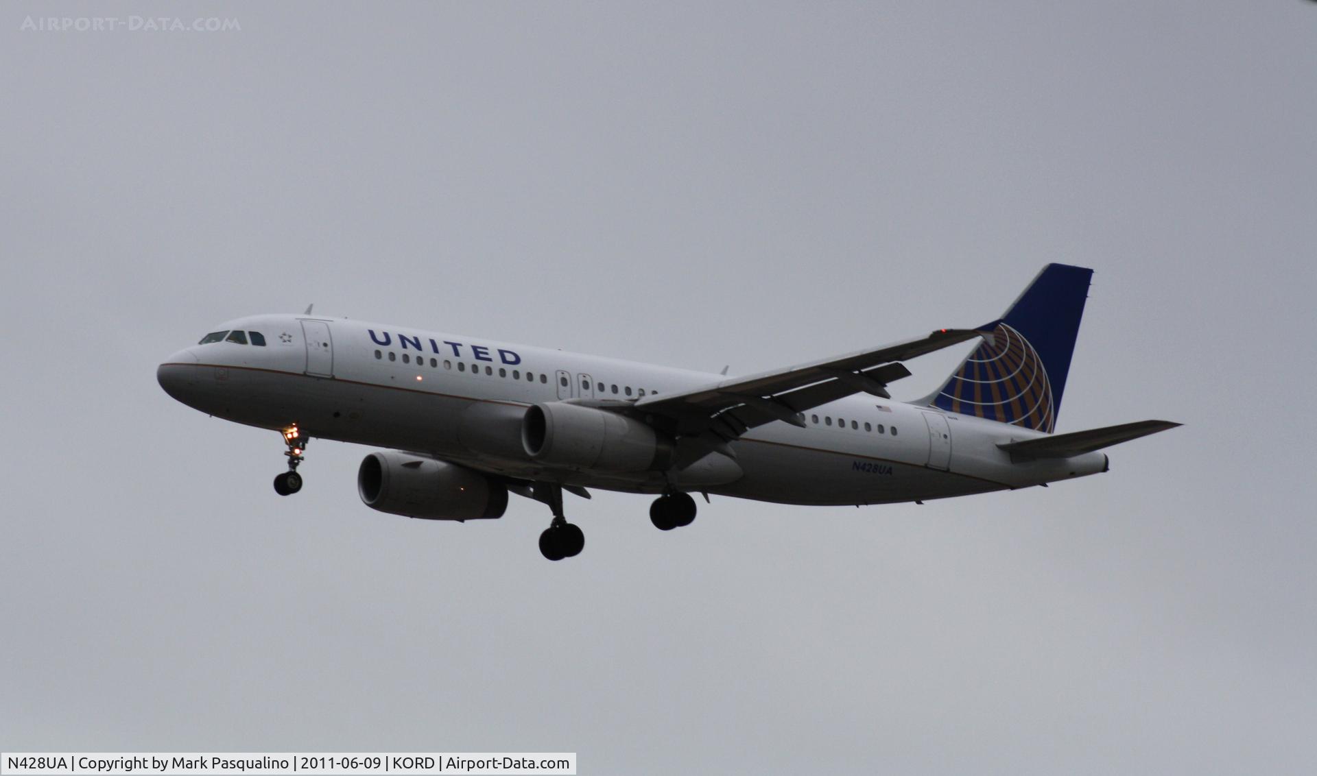 N428UA, 1995 Airbus A320-232 C/N 523, Airbus A320