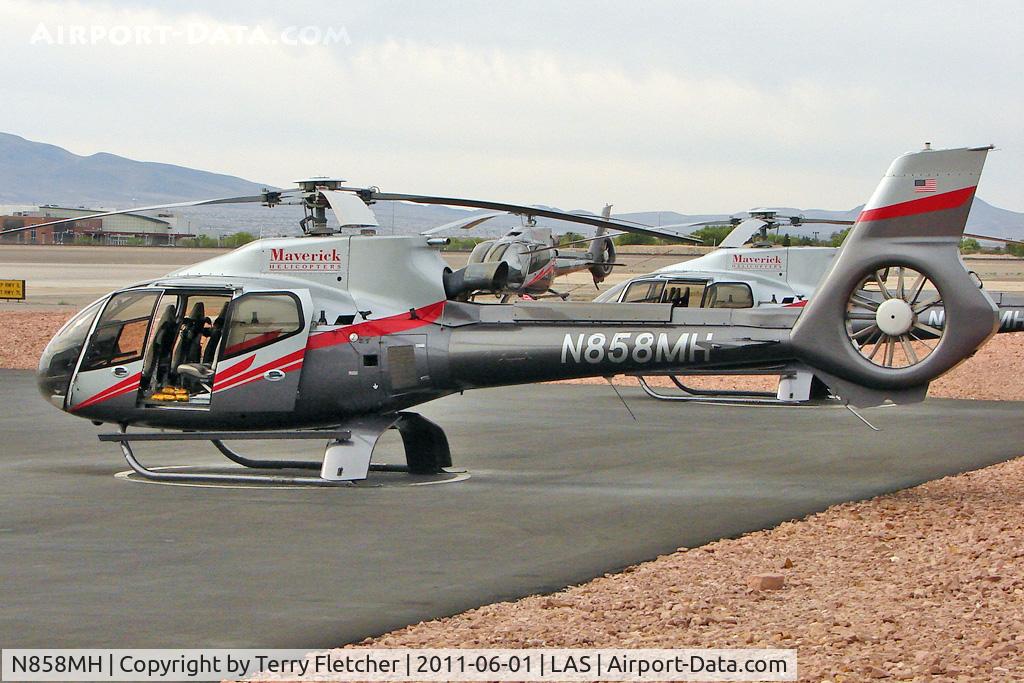 N858MH, 2008 Eurocopter EC-130B-4 (AS-350B-4) C/N 4503, 2008 Eurocopter EC 130 B4, c/n: 4503 at Las Vegas