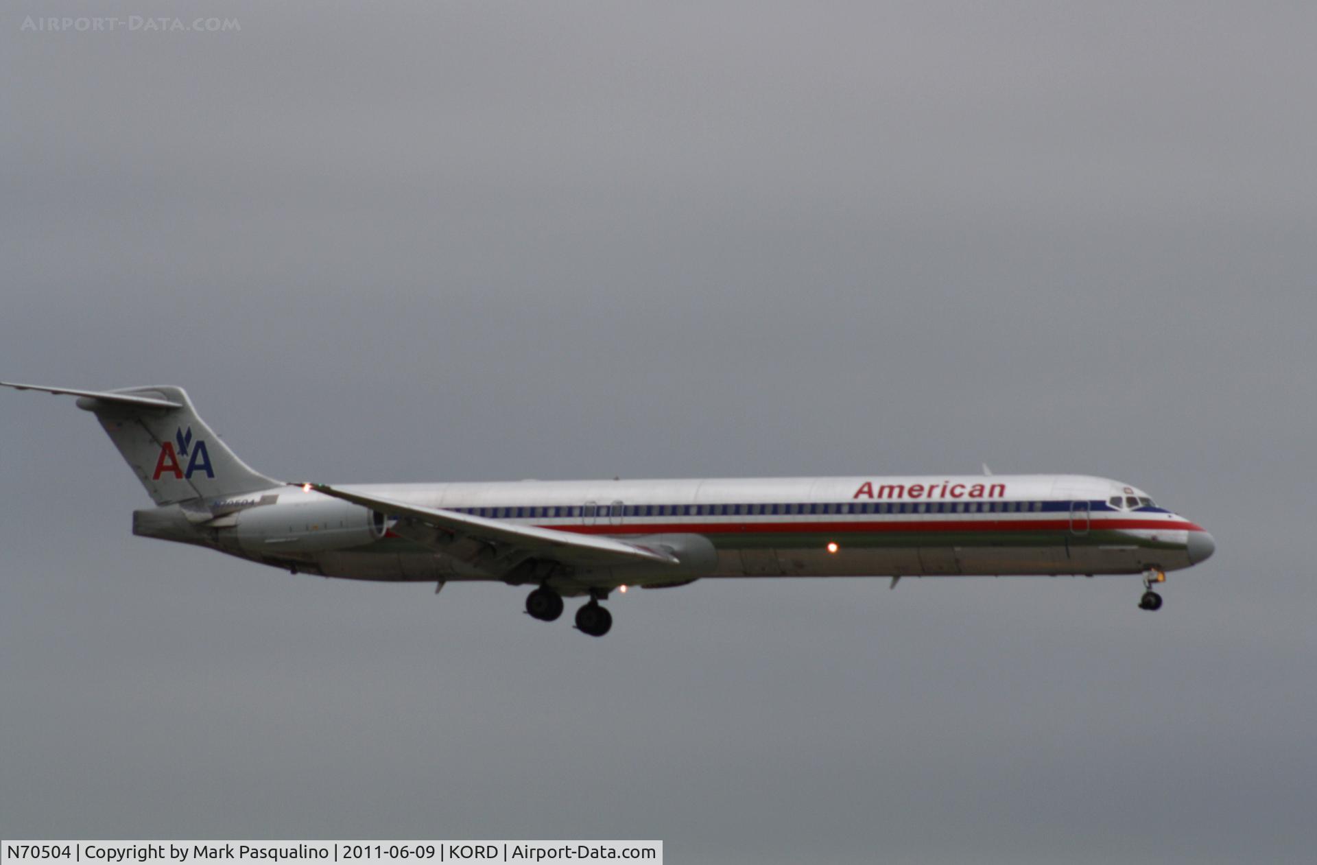 N70504, 1989 McDonnell Douglas MD-82 (DC-9-82) C/N 49798, MD-82