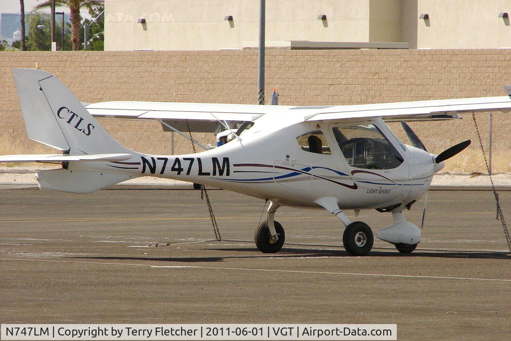 N747LM, 2009 Flight Design CTLS C/N F-09-04-07, Flight Design Gmbh CTLS, c/n: F-09-04-07 at North Las Vegas