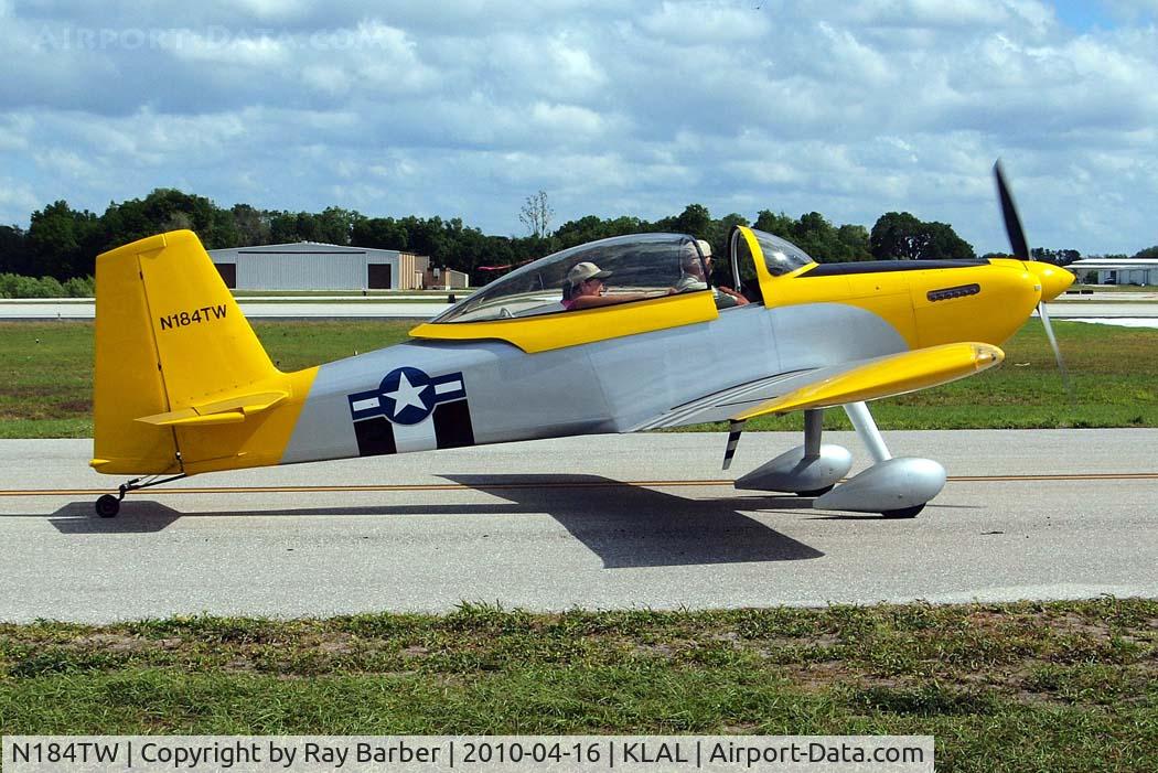 N184TW, 2007 Vans RV-8 C/N 81997, Van's RV-8 [81997] Lakeland-Linder~N 16/04/2010
