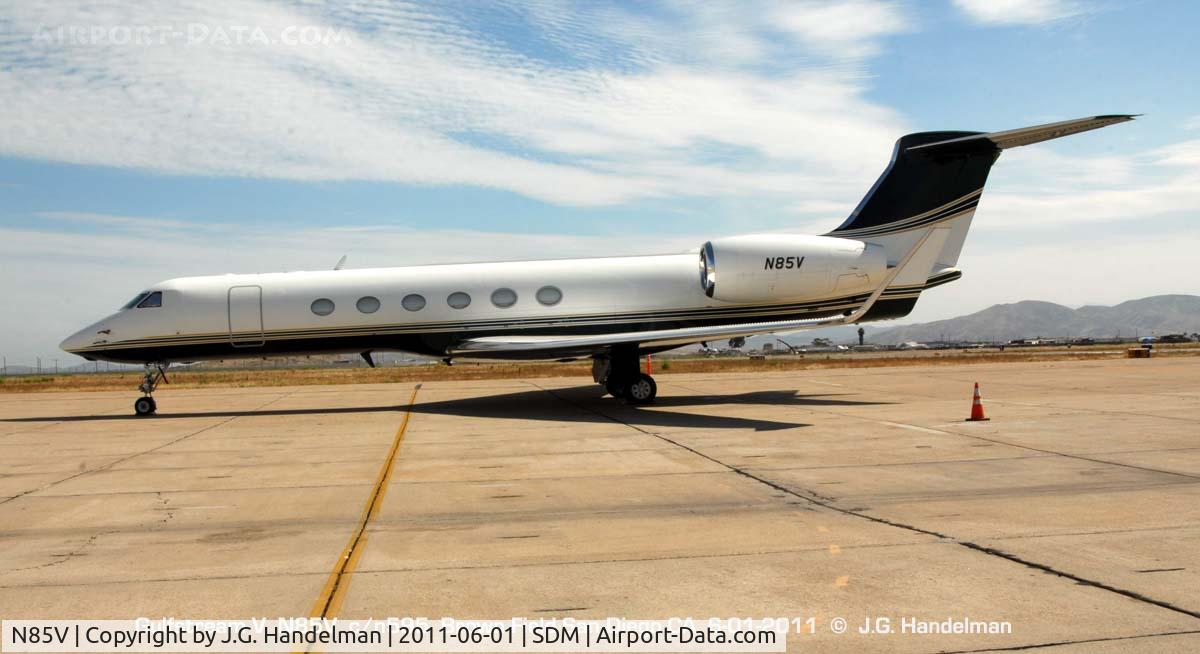 N85V, 2000 Gulfstream Aerospace G-V C/N 595, At Brown Field CA