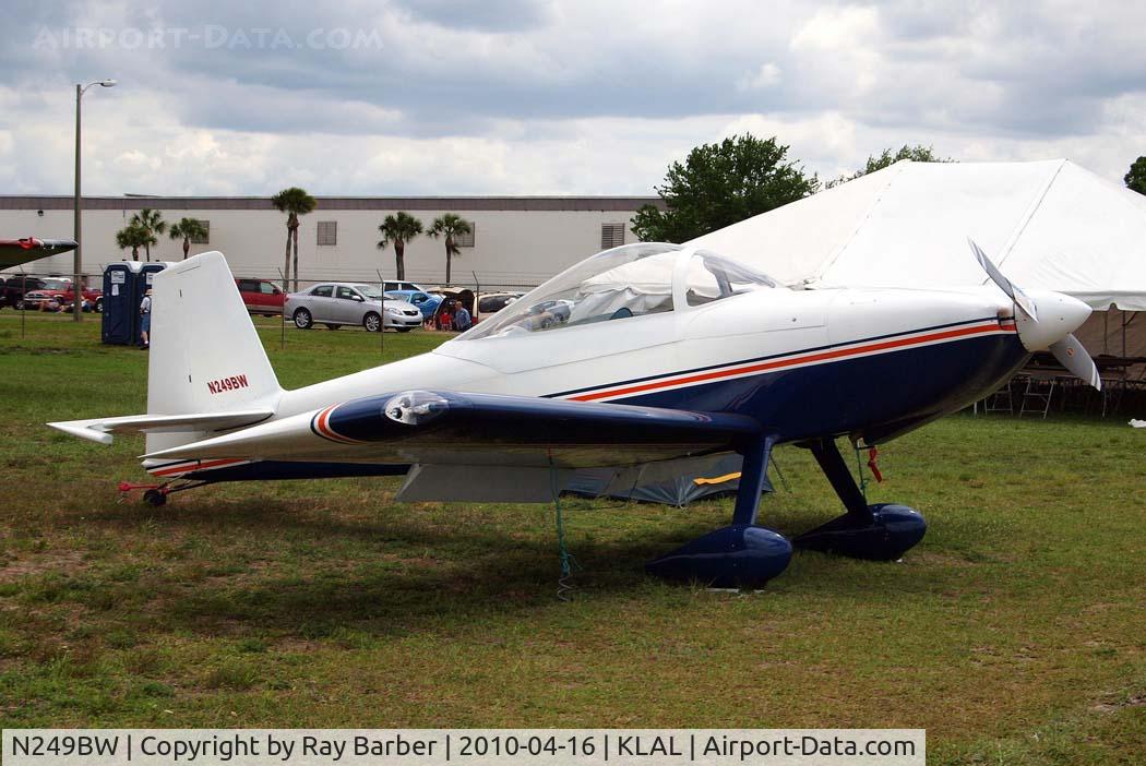 N249BW, Vans RV-8 C/N 82872, Van's RV-8 [82872] Lakeland-Linder~N 16/04/2010
