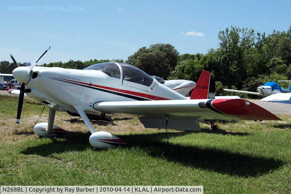 N268BL, 2002 Vans RV-6 C/N 22374, Van's RV-6 [22374] Lakeland-Linder~N 14/04/2010