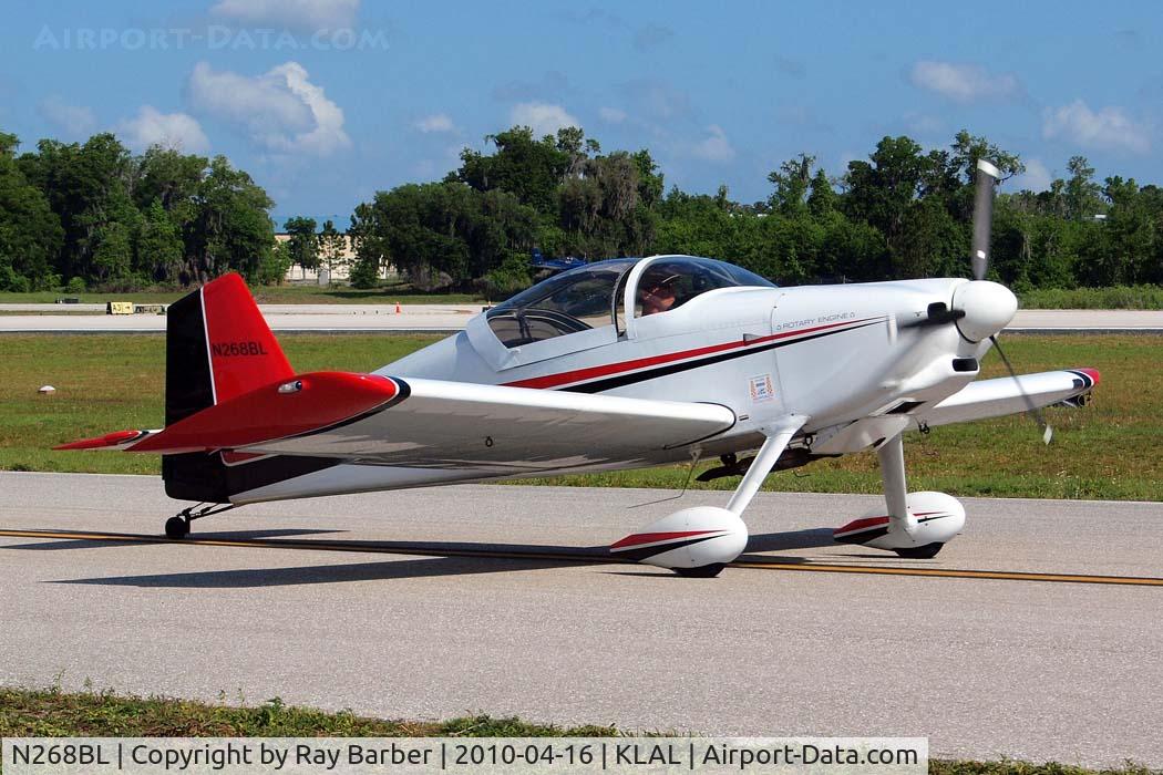 N268BL, 2002 Vans RV-6 C/N 22374, Van's RV-6 [22374] Lakeland-Linder~N 16/04/2010